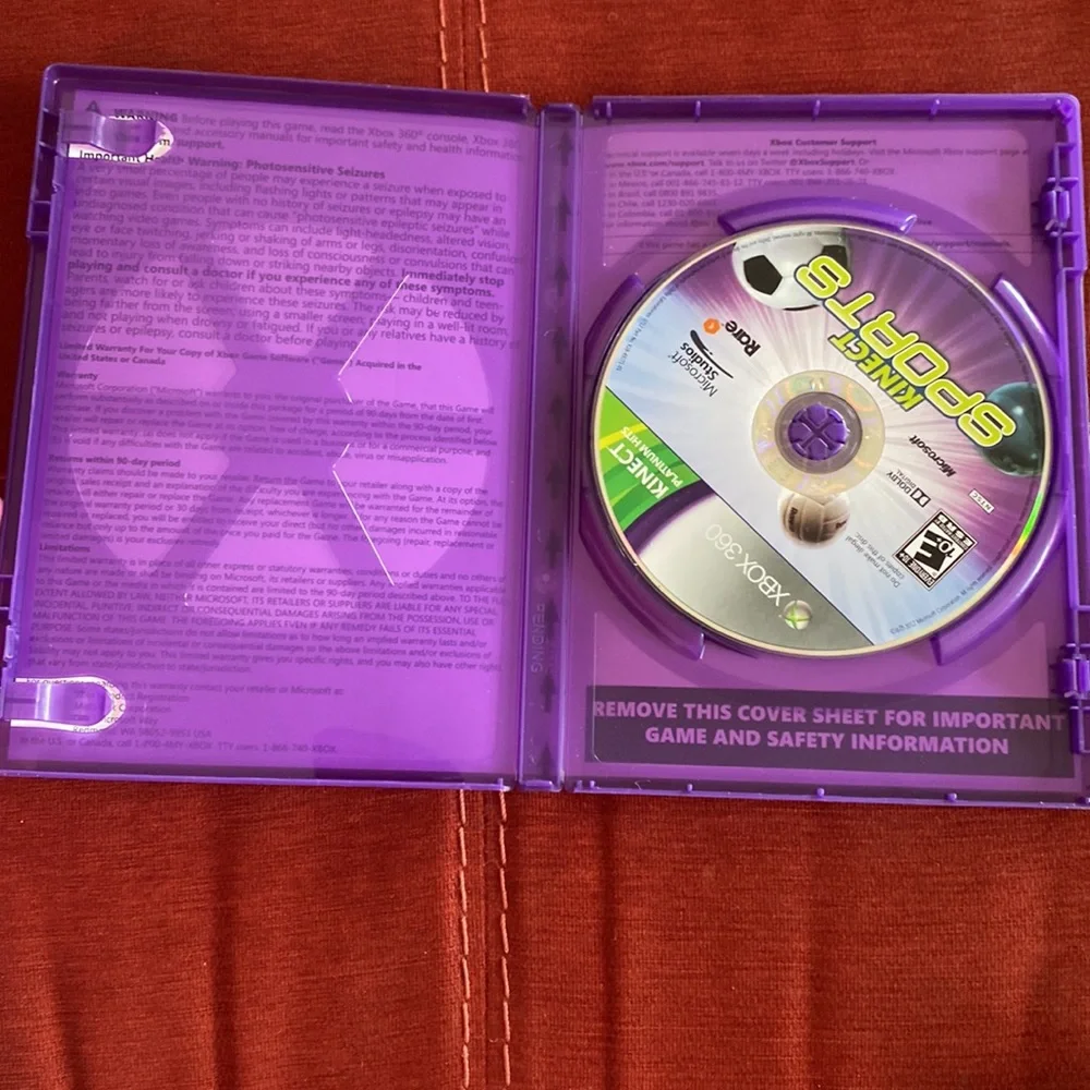 🎮 XBOX 360: Kinect Platinum Hits- Kinect Sports
